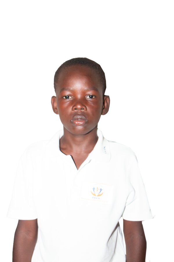 Sponsored child smiling