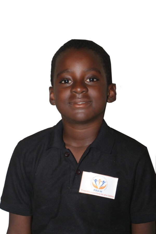 Sponsored child in school uniform